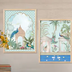 WALLLANE Brown Wood Wall Art-picture-18