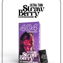 Bold Care Set Of 2 Vibe Chocolate Lube - 50 ml With Ultra Thin Strawberry Condoms - 10 Pcs image 4