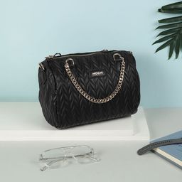 Mochi Colourblocked Shopper Sling Bag with Quilted-picture-45
