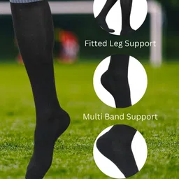 NESKA MODA Unisex Knee Length Cotton Socks image 4