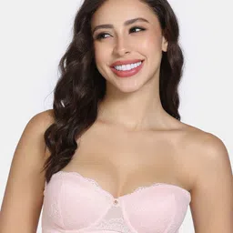Zivame Bandeau Bra Medium Coverage Underwired Lightly Padded image 4
