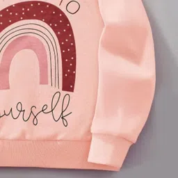 Xsole Boys Typography Printed Round Neck Long Sleeves Trendy Pullover Sweatshirt image 2