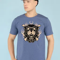 BRAWNY BATTLER Graphic Printed Short Sleeves Pure Cotton T-shirt-picture-30