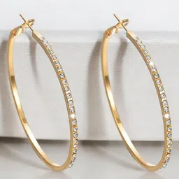 DressBerry Contemporary Hoop Earrings-picture-13