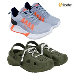 BIRDE Men Mesh Running Non-Marking Shoes-picture-19