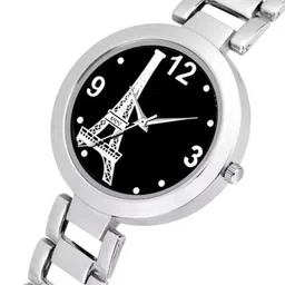 Miss Perfect Unisex Embellished Dial & Bracelet Style Straps Analogue Watch jk638 image 3