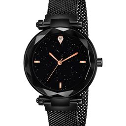 CSAMON Women Embellished Dial & Stainless Steel Analogue Watch GR_379_black_4_figar-picture-0