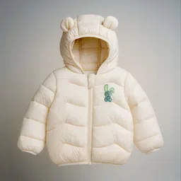 Thelittlebunny Kids Lightweight Puffer Jacket with Patchwork-picture-42