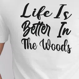 Seekbuylove Men Typography Printed Bio Finish T-shirt image 2