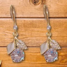 DressBerry Floral Drop Earrings image 3