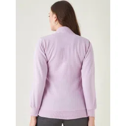 PIVL Women Mock Collar Windcheater Floral Printed Jacket image 5