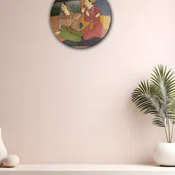THE QUIRKY HOME Green & Red Glimpse into History Printed Ceramic Wall Plates-image-48