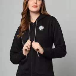 WEAR SPOT Women Printed Hooded Sweatshirt-picture-33