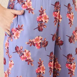 Anouk Rustic Women Floral Printed Regular Pure Cotton Kurta with Palazzos image 4