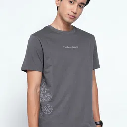 7 Alt by Pantaloons Men Typography Printed T-shirt image 5