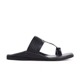 CANVI - TAKE CHANGE TO MAKE CHANGE Men Ethnic Leather Comfort Sandals image 2