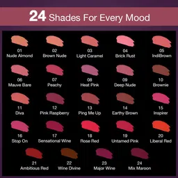 Hilary Rhoda Matte Trap Liquid Lipstick- 5ml- Ping Me Up image 5