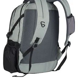 GREENLANDS Men Brand Logo Printed Backpack With Rain Cover image 4