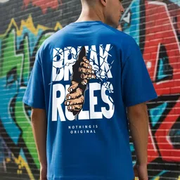 BENNY BROOKS Men Typography Printed T-shirt image 5