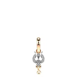 VALANOVA Women 18 Kt Rose Gold Diamond Pendant-picture-10