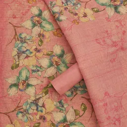 Soch Printed Linen Unstitched Dress Material image 3