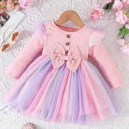 YK Colourblocked A-Line Dress-picture-48