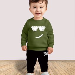 MGRS Unisex Kids Printed Top with Trousers-picture-27