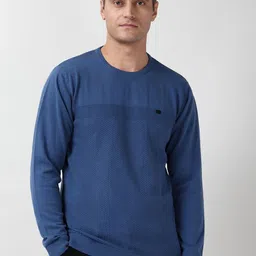 Peter England Casuals Crew Neck Cotton Sweater-picture-39