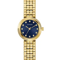 GUESS Women Embellished Stainless Steel Bracelet Style Straps Analogue Watch GW0930L4-image-81