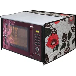 Wings Star Floral Print Microwave Oven Cover-image-30