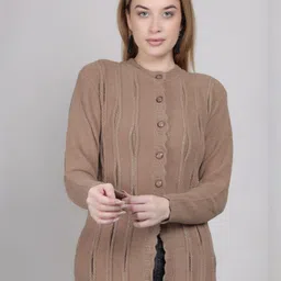 Thansmay Kleider Women Quirky Woollen Cardigan-image-27