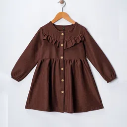 Trendyol Girls Ruffled A-Line Dress-picture-56