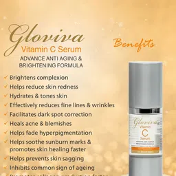 Gloviva Vitamin C Serum For Dark Spots - 30 ml image 3