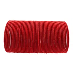 ZULKA Set of 48 Plain Velvet Finish Metal Bangle image 4