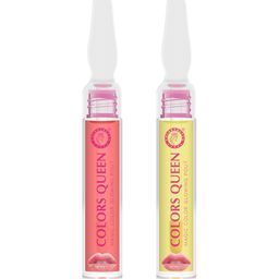 Colors Queen Magic Color Glowing Pout Lip Gloss - 8 g - Yellow - Red-picture-48