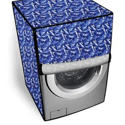 The Furnishing Tree Blue PVC Washing Machine Covers-picture-16