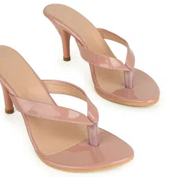 KALINI PU Kitten Sandals with Bows image 3