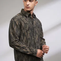 HIGHLANDER Men Opaque Casual Shirt image 4