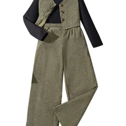 StyleCast x Revolte Girls Round Neck Long Sleeves Top With Trouser With Jacket-picture-48