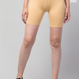 HIRRUX Women Skinny Fit Low-Rise Cycling Sports Shorts-picture-1