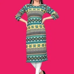 MANTRA DESIGNER Women Multicoloured Crepe Kurtas-picture-41