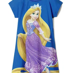 Wear Your Mind Girls Printed Round Neck A-Line Dress-picture-32