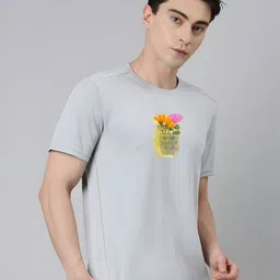SZN Men Printed Round Neck T-shirt-image-34