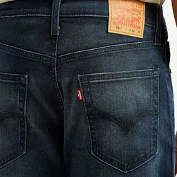 Levis Men Classic Tapered Fit Mid-Rise Light Fade Stretchable Jeans image 4