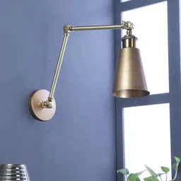 shoppeefry Lyon Brass Metal Wall Sconces image 2