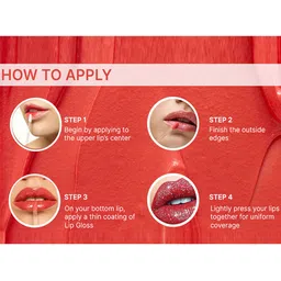 LOVE EARTH Set Of 3 Liquid Lip Gloss Enriched-2 ml Each- Pinks image 3