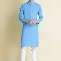 Krudha Creations Men Striped Thread Work Kurta-picture-16