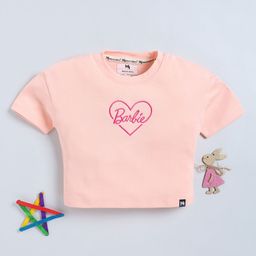 YK X Minute Mirth Girls Barbie Embroidered T-shirt-picture-2