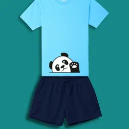 NUSYL Boys Multi Cotton Blend Clothing Set-picture-27