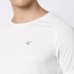 Performax Men Solid Round Neck Running T-shirt image 2